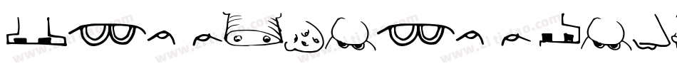 Creature Builder Mouths字体转换